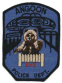 Angoon Police Dept (Alaska)
Thanks to BensPatchCollection.com for this scan.
Keywords: department