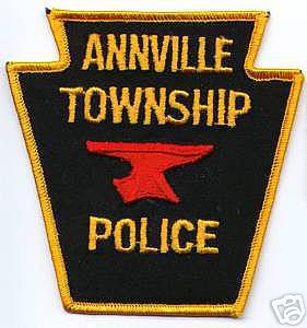 Annville Township Police
Thanks to apdsgt for this scan.
Keywords: pennsylvania