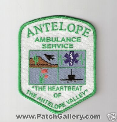 Antelope Ambulance Service (California)
Thanks to Bob Brooks for this scan.
Keywords: ems