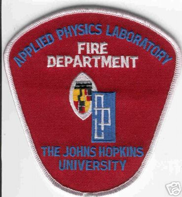Applied Physics Laboratory Fire Department
Thanks to Brent Kimberland for this scan.
Keywords: maryland the johns hopkins university