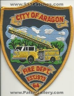 Aragon Fire Department (Georgia)
Thanks to Mark Hetzel Sr. for this scan.
Keywords: city of dept. ga