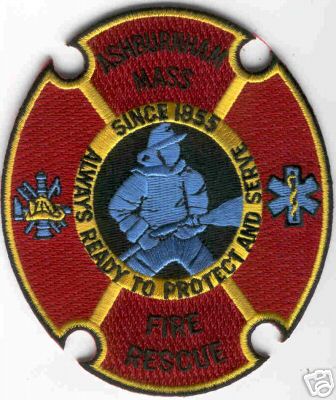 Ashburnham Fire Rescue
Thanks to Brent Kimberland for this scan.
Keywords: massachusetts
