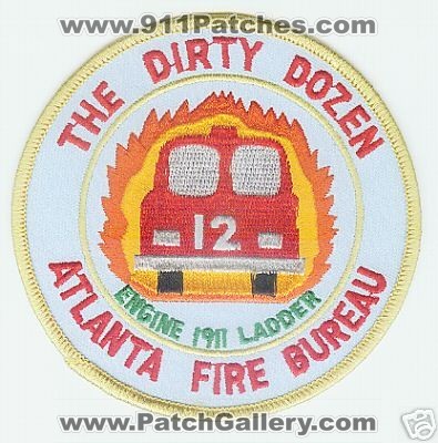 Atlanta Fire Company 12 (Georgia)
Thanks to Rick Crumley for this scan.
Keywords: bureau engine ladder