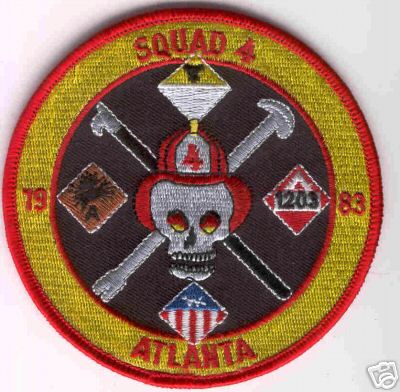 Atlanta Fire Squad 4
Thanks to Brent Kimberland for this scan.
Keywords: georgia 79 83