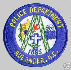 Aulander Police Department (North Carolina)
Thanks to apdsgt for this scan.
