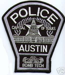 Austin Police Bomb Tech (Texas)
Thanks to apdsgt for this scan.
Keywords: technician