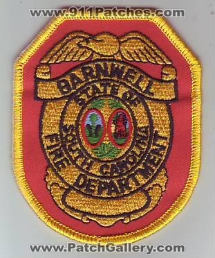 Barnwell Fire Department (South Carolina)
Thanks to Dave Slade for this scan.
Keywords: dept.