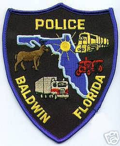Baldwin Police (Florida)
Thanks to apdsgt for this scan.
