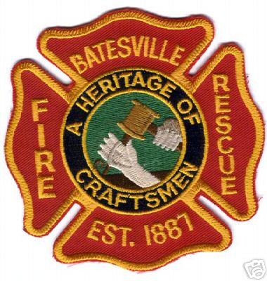 Batesville Fire Rescue
Thanks to Mark Stampfl for this scan.
Keywords: indiana