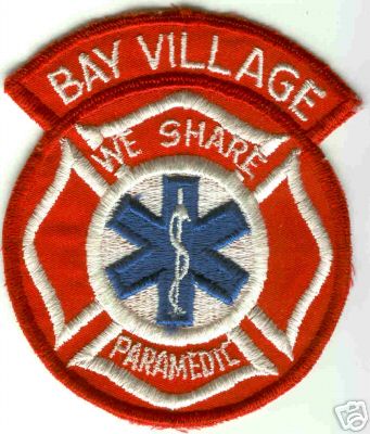 Bay Village Fire Paramedic
Thanks to Brent Kimberland for this scan.
Keywords: ohio