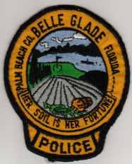 Belle Glade Police
Thanks to BlueLineDesigns.net for this scan.
Keywords: florida palm beach county