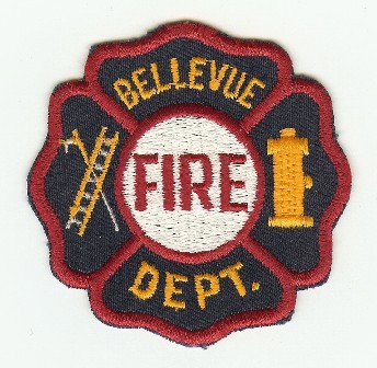 Bellevue Fire Dept
Thanks to PaulsFirePatches.com for this scan.
Keywords: nebraska department