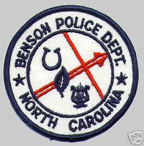 Benson Police Dept (North Carolina)
Thanks to apdsgt for this scan.
Keywords: department