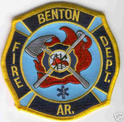 Benton Fire Dept
Thanks to Brent Kimberland for this scan.
Keywords: arkansas department