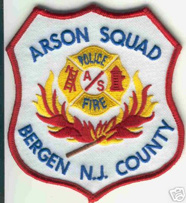 Bergen County Arson Squad
Thanks to Brent Kimberland for this scan.
Keywords: new jersey fire police