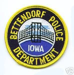 Bettendorf Police Department
Thanks to apdsgt for this scan.
Keywords: iowa