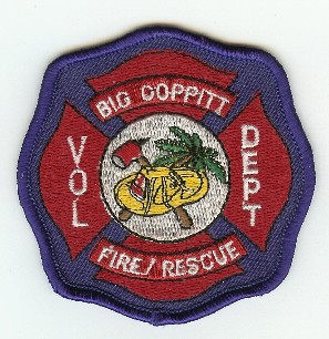 Big Coppitt Fire Rescue Vol Dept
Thanks to PaulsFirePatches.com for this scan.
Keywords: florida volunteer department