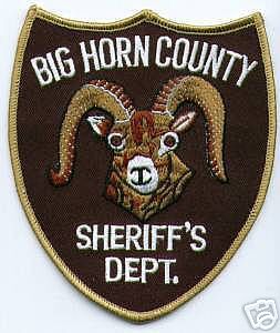 Big Horn County Sheriff's Dept (Montana)
Thanks to apdsgt for this scan.
Keywords: sheriffs department