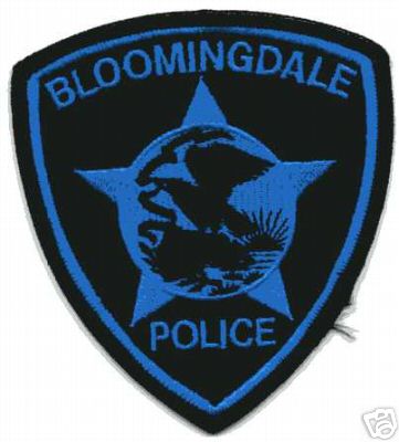 Bloomingdale Police (Illinois)
Thanks to Jason Bragg for this scan.
