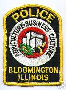 Bloomington Police (Illinois)
Thanks to apdsgt for this scan.
