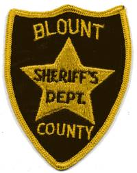 Blount County Sheriff's Dept (Alabama)
Thanks to BensPatchCollection.com for this scan.
Keywords: sheriffs department