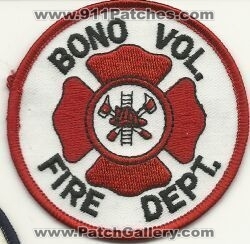 Bono Volunteer Fire Department (Arkansas)
Thanks to Mark Hetzel Sr. for this scan.
Keywords: vol. dept.
