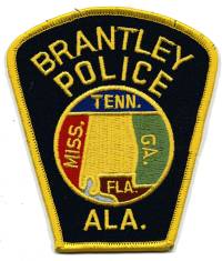 Brantley Police (Alabama)
Thanks to BensPatchCollection.com for this scan.
