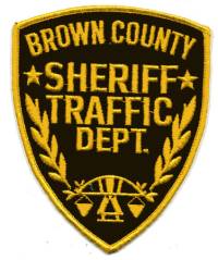 Brown County Sheriff Dept Traffic (Wisconsin)
Thanks to BensPatchCollection.com for this scan.
Keywords: department