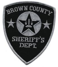 Brown County Sheriff's Dept (Wisconsin)
Thanks to BensPatchCollection.com for this scan.
Keywords: sheriffs department