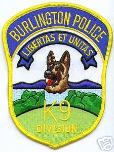 Burlington Police K-9 Division
Thanks to apdsgt for this scan.
Keywords: vermont k9