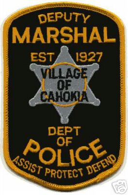 Cahokia Deputy Marshal (Illinois)
Thanks to Jason Bragg for this scan.
Keywords: village of police department dept of
