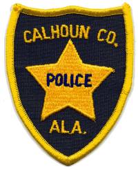 Calhoun County Police (Alabama)
Thanks to BensPatchCollection.com for this scan.
