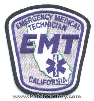 California Emergency Medical Technician
Thanks to zwpatch.ca for this scan.
Keywords: emt