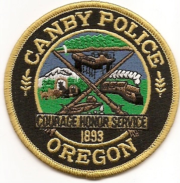 Canby Police
Thanks to Enforcer31.com for this scan.
Keywords: oregon