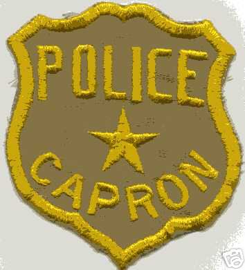 Capron Police (Illinois)
Thanks to Jason Bragg for this scan.
