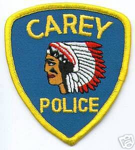 Carey Police (Ohio)
Thanks to apdsgt for this scan.
