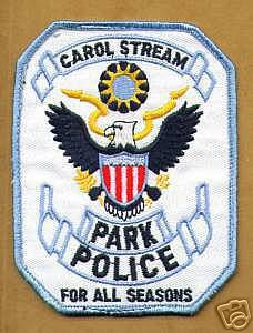 Carol Stream Park Police (Illinois)
Thanks to apdsgt for this scan.
