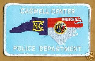 Caswell Center Police Department (North Carolina)
Thanks to apdsgt for this scan.
