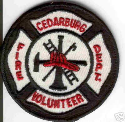 Cedarburg Volunteer Fire Dept
Thanks to Brent Kimberland for this scan.
Keywords: wisconsin department