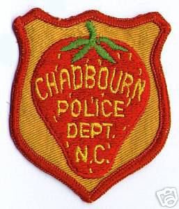 Chadbourn Police Dept (North Carolina)
Thanks to apdsgt for this scan.
Keywords: department