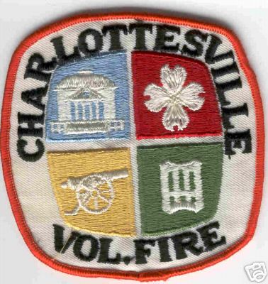 Charlottesville Vol Fire
Thanks to Brent Kimberland for this scan.
Keywords: virginia volunteer