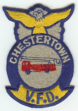 Chestertown VFD
Thanks to PaulsFirePatches.com for this scan.
Keywords: maryland volunteer fire department