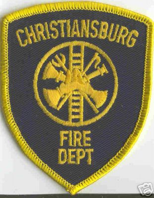 Christiansburg Fire Department (Virginia)
Thanks to Brent Kimberland for this scan. 
Keywords: dept.
