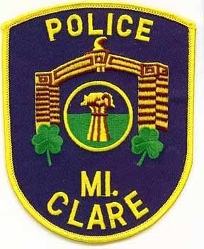 Clare Police (Michigan)
Thanks to apdsgt for this scan.
