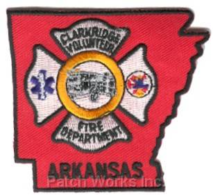 Clarkridge Volunteer Fire Department (Arkansas)
Thanks to zwpatch.ca for this scan.
