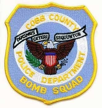 Cobb County Police Department Bomb Squad (Georgia)
Thanks to apdsgt for this scan.
