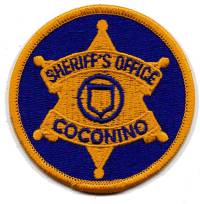 Coconino County Sheriff's Office (Arizona)
Thanks to BensPatchCollection.com for this scan.
Keywords: sheriffs