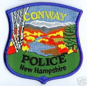 Conway Police (New Hampshire)
Thanks to apdsgt for this scan.
