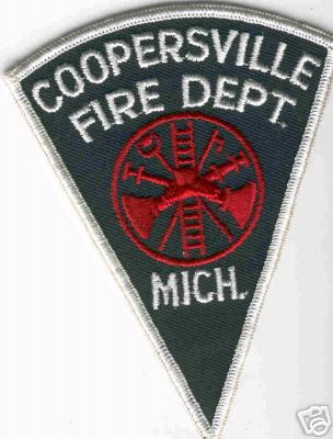Coopersville Fire Dept
Thanks to Brent Kimberland for this scan.
Keywords: michigan department
