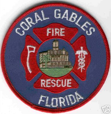 Coral Gables Fire Rescue
Thanks to Brent Kimberland for this scan.
Keywords: florida
